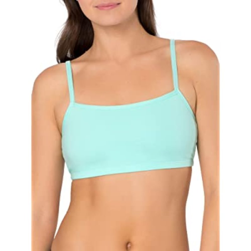 Fruit of the Loom Spaghetti Strap Cotton Bra 3 Pk